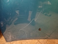 фото thumb №7, Капот кришка двигуна citroen c3 iii lift сіра lub зелений