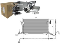 фото thumb №1, Nis94200 радиатор кондиционера citroen berlingo,