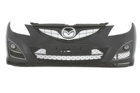 фото thumb №1, Бампер передній перед mazda 6 ii gh lift pdc омивачі