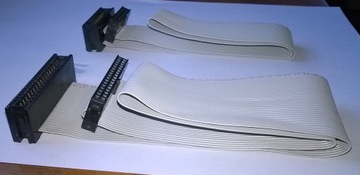 Кабели для старого жесткого диска MFM HDD 1980-1990-х годов.