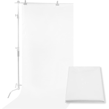 Tkanina dyfuzyjna 1,7 x 4 m biała nylon