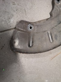 фото thumb №6, Защита диск правый перед vw phaeton 3d0615312c