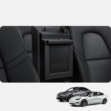 фото thumb №12, Ukryty бардачок, органайзер консолі середньої spigen do tesla модель 3/y, box