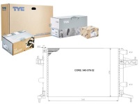 Купить Радиатор двигателя воды tyc +gratisy, фото thumb