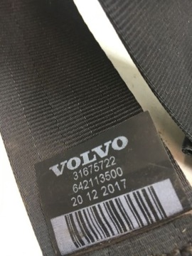 фото thumb №5, Volvo xc90 ii pas безпеки правий 31675722