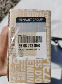 фото thumb №8, Renault koleos ii lift 19- хром бампера лівий задня задній 850871386r