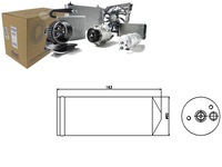 фото thumb №1, Nis95362 осушитель кондиционера chrysler voyager iv