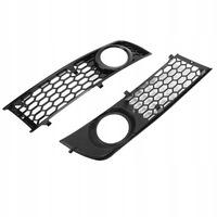 фото thumb №8, Решётка радиатора решётка средняя бампера решётка бампер do audi a4 b6 02-05