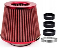 фото thumb №16, Спортивний фільтр повітря конусний фільтр конічний червоний