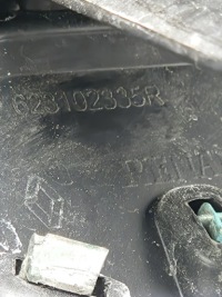 Renault captur решітка радіатора бампера решітка радіатора 13-17 rok 623102335r Ціна, фото thumb