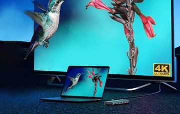 АДАПТЕР-концентратор ORICO USB-C 3.0 3X USB HDMI VGA РАЗЪЕМ RJ45 LAN SD USB-C