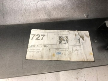 фото thumb №7, Volvo v60 планка порогова 727 права поріг праві 18-