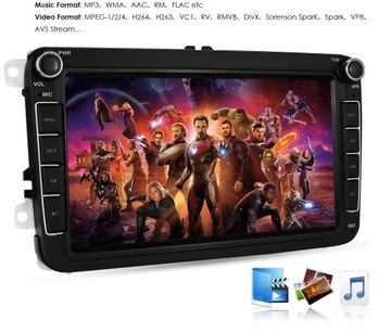 Radio Android 10 Volkswagen Golf Passat GPS vw B6