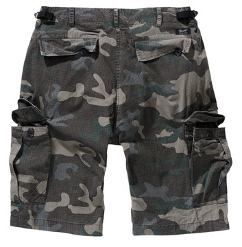 KRÓTKIE SPODENKI MĘSKIE BOJÓWKI WOJSKOWE BRANDIT BDU MORO DARK CAMO 3XL
