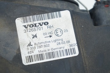 фото thumb №7, Volvo v50 рестайлинг лампа правая перед передняя правый фара 31265701 uk