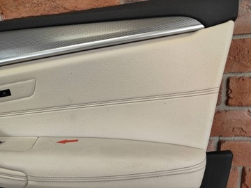 фото thumb №6, Оббивка боковина двері правий перед bmw 5 g30 g31 m5 f90 elfenbeinweiss