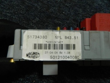 фото thumb №8, Компьютер замок зажигания bsi lancia ypsilon 1.3 multijet