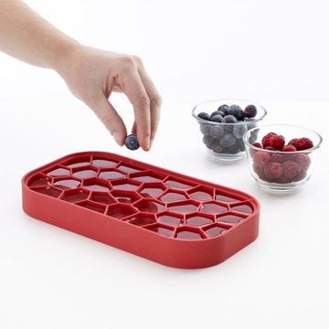 Форма и коробка для льда Lekue Hielo, красный