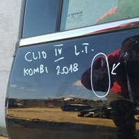 фото thumb №6, Дверь левый задняя задние renault clio iv kombi 2018