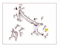 Купити Кронштейн mercedes benz vito metris evito оригінальний a4478801114, фото thumb