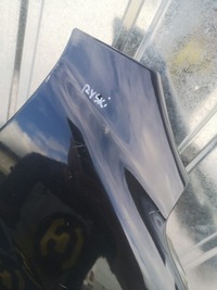 фото thumb №8, Крила правий перед peugeot 207 lift 09-12 чорний оригінал