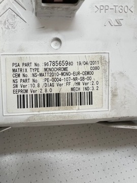 фото thumb №6, Спидометр peugeot 508 10-18 9800420280 дизель европа