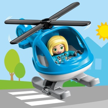LEGO Duplo Полицейский участок и вертолет 10959