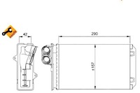 фото thumb №1, Nrf отопитель citroen xm/peugeot 605