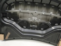 фото thumb №10, Mercedes капот крышка двигателя чёрная 818 чёрный mat glc 254 x254 c254