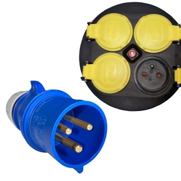H07BQ-F УДЛИНИТЕЛЬНЫЙ КАБЕЛЬ PUR 3x2,5 45М ДЛЯ КАМЕРЫ CEE