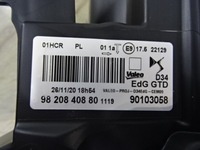 фото thumb №13, Лампа правая перед citroen ds3 crossback 9820840580