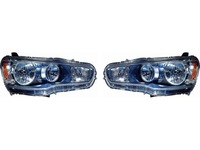 фото thumb №1, Фары лампы mitsubishi lancer viii 08- l+p