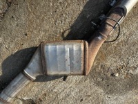 Труба выхлопная выхлоп гаситель bmw x5 f15 x6 f16 3.0 d m-pakiet Доставка, фото thumb