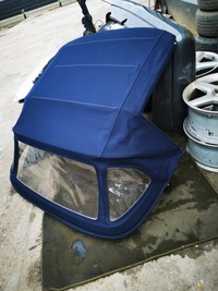 фото thumb №1, Крыша мягкая крыша мягкий крыша niebieski каркас granatowy mercedes r107 sl107