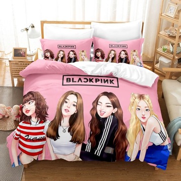Комплект домашнего текстиля из трех предметов BLACKPINK