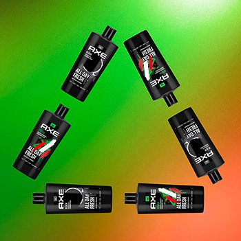 Набор гелей для душа Axe 3x700 мл