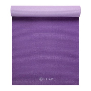 ДВУХСТОРОННИЙ КОВРИК ДЛЯ ЙОГИ СЛИВОВЫЙ ДЖЕМ 6 ММ 60526 GAIAM