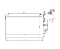 фото thumb №1, Радіатор кондиціонера mazda 2 10- dfy16148z