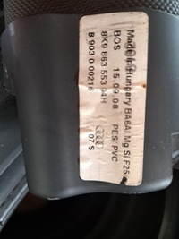 фото thumb №6, Ролета багажника audi a4 b8 універсал 8k9863553 чорна