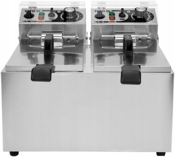 ФРИТЮРНИЦА YATO 2-КАМЕРНАЯ 2X5L YG-04621
