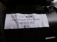 фото thumb №7, Ґрати обдув seat exeo комплект 3r0820901