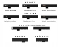 ДВОЙНАЯ ЗАКРЫТАЯ КАРНИЗНАЯ ПЛАНКА, БЕЛАЯ ГЛЯНЦЕВАЯ — 200 см