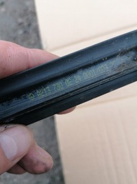 фото thumb №5, Mercedes w213 рамка двері молдинг права задня хром