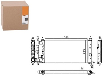 фото thumb №1, Радиаторов opel corsa b nrf
