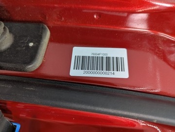 фото thumb №6, Дверь правые перед передние aa1 infra red kia sportage iv 4 76004f1000