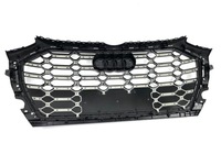 фото thumb №12, Решётка решётка радиатора audi q5 sq5 80a рестайлинг s-line 2021+ чёрный блеск