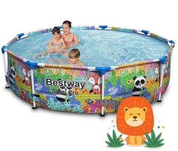 САДОВЫЙ КАРКАСНЫЙ БАССЕЙН 274x66 BESTWAY НАБОР 4в1