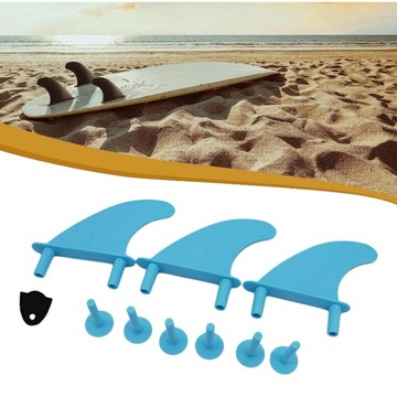 3 szt. Miękkie płetwy do desek surfingowych Surfin
