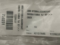 фото thumb №6, Skoda fabia mk2 5j насос abs 0265239006