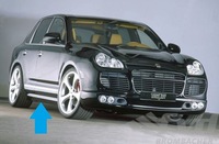 фото thumb №3, 02-06 porsche cayenne 7l пороги порог накладки techart